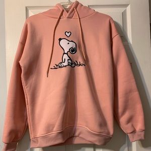 Pink Snoopy Sweatshirt